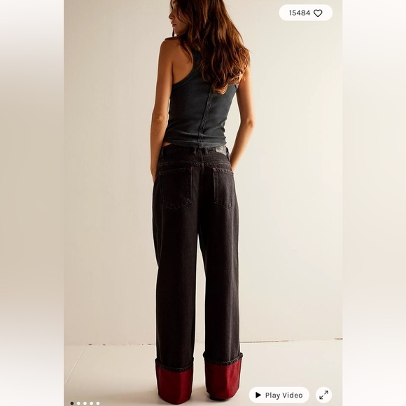 Free people final countdown jeans black jeans size 30 - Picture 1 of 2